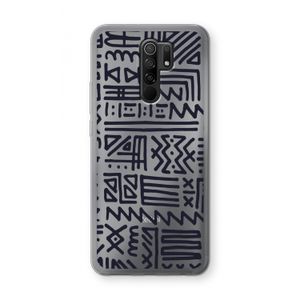 Marrakech print: Xiaomi Redmi 9 Transparant Hoesje