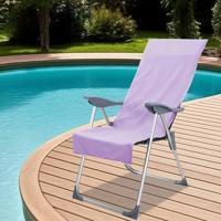 Buiten Stoel Handdoeken 2 pcs Paars 130 x 60 cm Buiten Stoel Handdoeken 2 pcs Paars 130 x 60 cm