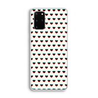 Hartjes: Samsung Galaxy S20 Plus Transparant Hoesje