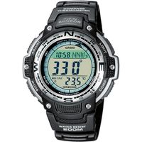 Horlogeband Casio SGW-100-1V / 10304195 Kunststof/Plastic Zwart 24mm