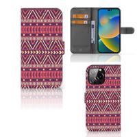 iPhone 14 Pro Max | Telefoon Hoesje | Aztec Paars