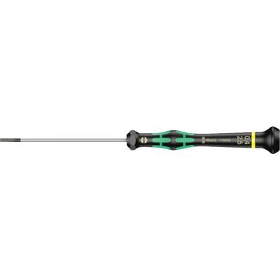 Wera 2035 Elektronica en fijnmechanica Platte schroevendraaier Kopbreedte: 2.5 mm Koplengte: 80 mm DIN 5264-A, DIN ISO 8320