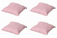 Kussen 60x60 zachtroze piping Panama zachtroze (4 stuks) Madison - Madison