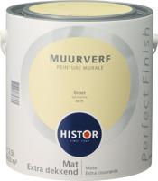 Histor Perfect Finish Muurverf Mat - Groet - 2,5 liter