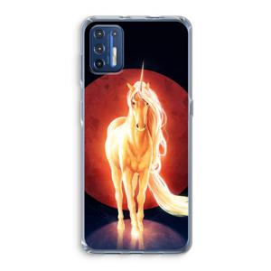 Last Unicorn: Motorola Moto G9 Plus Transparant Hoesje