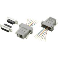 TRU COMPONENTS D-sub adapter D-sub stekker 15-polig - RJ45-bus 1 stuk(s)