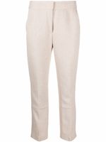Tory Burch pantalon à chevilles boutonnées - Tons neutres Tory Burch pantalon à chevilles boutonnées - Tons neutres