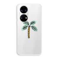 Palmboom: Huawei P50 Transparant Hoesje