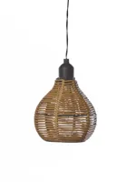 Luxform Batterij hanglamp rattan, 15 lumen