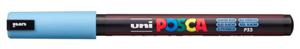 Uni-Ball PC-1MR markeerstift 1 stuk(s) Fibre tip Blauw