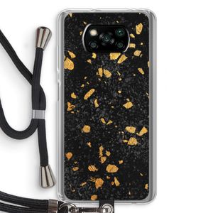 Terrazzo N°7: Xiaomi Poco X3 NFC Transparant Hoesje met koord