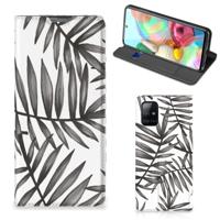 Samsung Galaxy A71 Smart Cover Leaves Grey