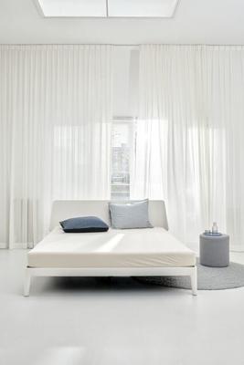 Auping Organic Jersey Hoeslaken Soft off white