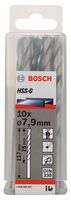 Bosch Accessoires Metaalboren HSS-G, Standard 7,9 x 75 x 117 mm 10st - 2608585507