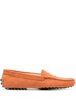 Tod's mocassins Gommino en daim - Orange