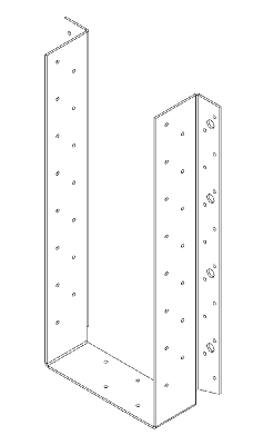 GB Balkschoen 200x500x3 1200/200x500 verzinkt | 1 stuk - GB092200