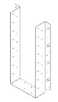 GB Balkschoen 200x500x3 1200/200x500 verzinkt | 1 stuk - GB092200