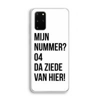 Da ziede van hier: Samsung Galaxy S20 Plus Transparant Hoesje