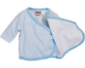 Playshoes Schnizler overslagshirt lange mouw gestreept blauw Maat