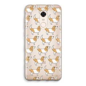 Doggy: Xiaomi Redmi 5 Transparant Hoesje