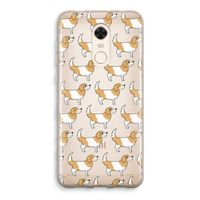 Doggy: Xiaomi Redmi 5 Transparant Hoesje