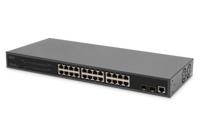 Digitus DN-95359 netwerk-switch Managed L2 Gigabit Ethernet (10/100/1000) Power over Ethernet (PoE) 1U Zwart