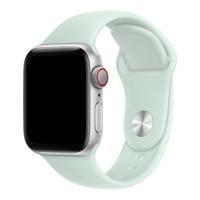 Apple Watch Bandje - Siliconen - Aquamarijn - 38, 40, 41 & 42mm - SM