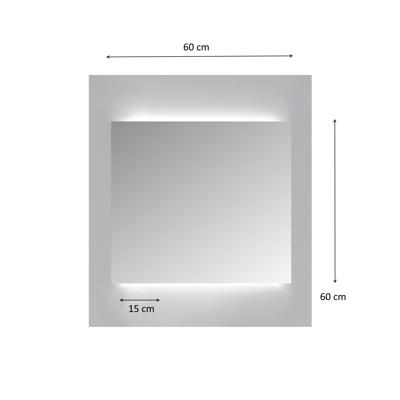 Spiegelkast Sanicare Qlassics Ambiance 60 cm 1 Deur Truffel Rechts Sanicare