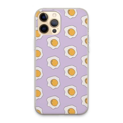 Bacon to my eggs #1: iPhone 13 Pro Max Transparant Hoesje