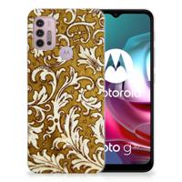 Siliconen Hoesje Motorola Moto G30 | G10 Barok Goud Siliconen Hoesje Motorola Moto G30 | G10 Barok Goud