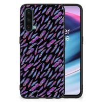 OnePlus Nord CE 5G Back Case Feathers Color