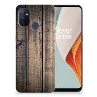 OnePlus Nord N100 | Bumper Hoesje | Steigerhout