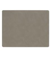 LIND DNA - Dinner Mat Square - Placemat 35x45cm Nupo Flint Grey