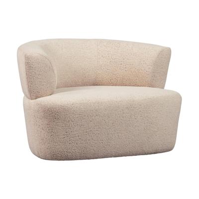 Woood Boris fauteuil bouclé Warm Zand