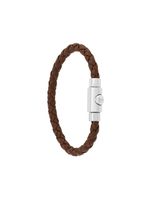 Ferragamo thin woven bracelet - Marron - thumbnail