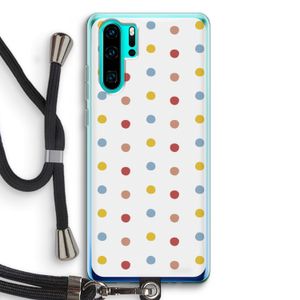 Bollen: Huawei P30 Pro Transparant Hoesje met koord