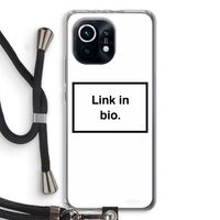 Link in bio: Xiaomi Mi 11 Transparant Hoesje met koord
