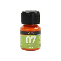 Creativ Company Permanente glasverf - oranje, 30ml