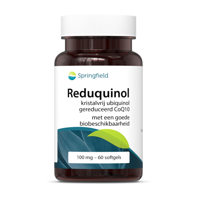 Spring Reduquinol Kristalvrij Ubiquinol 100mg