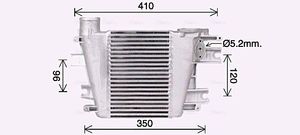 Intercooler, inlaatluchtkoeler DN4457