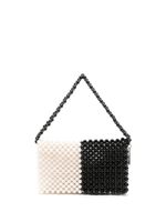 Nannacay mini sac Graziella à design bicolore - Noir