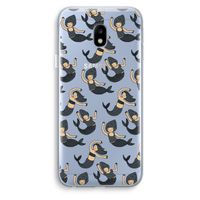 Zeemeermin: Samsung Galaxy J3 (2017) Transparant Hoesje