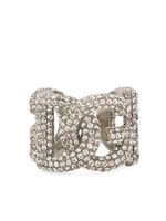 Dolce & Gabbana bague sertie de cristaux - Argent