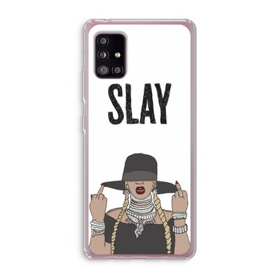 Slay All Day: Samsung Galaxy A51 5G Transparant Hoesje