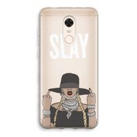 Slay All Day: Xiaomi Redmi 5 Transparant Hoesje