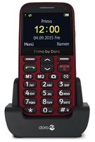 Doro Primo 366 - 0.3MP, FM-radio, Bluetooth - Rood