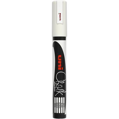 Uni-Posca Chalk marker, lijndikte 1,8-2,5 mm, wit, 1 stuk