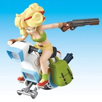Mecha Collection Dragon Ball - Vol.3 Lunchs One-Wheel Motorcycle Model Kit Modelbouw