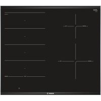 Bosch PXE675DC1E kookplaat Zwart, Roestvrijstaal Ingebouwd Zone van inductiekookplaat 4 zone(s) - thumbnail