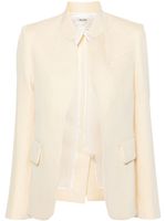 Zadig&Voltaire blazer Very à simple boutonnage - Jaune